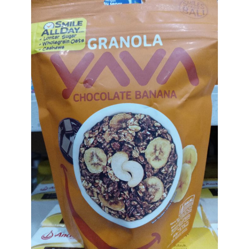 

Yava granola chocolate banana
