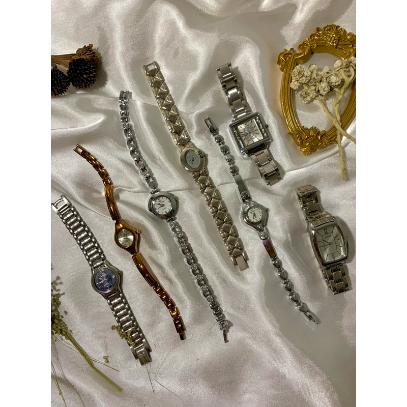 JAM TANGAN VINTAGE/jam tangan unisex/vintage watch/jam y2k/retro watch/jam tangan minimalist