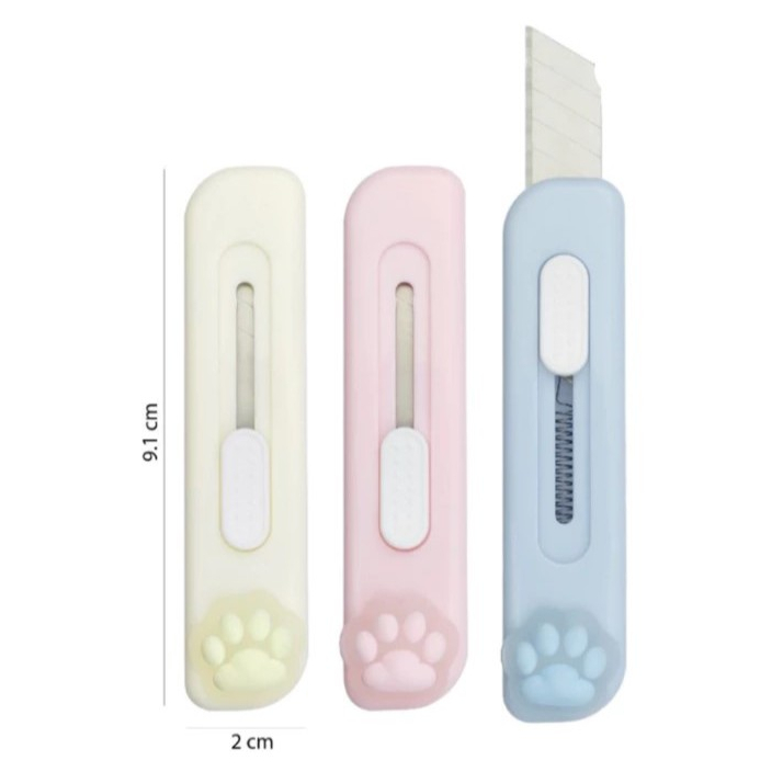 

Cutter / Pisau Warna Pastel Mini Joyko CU-0517 (1 pcs)