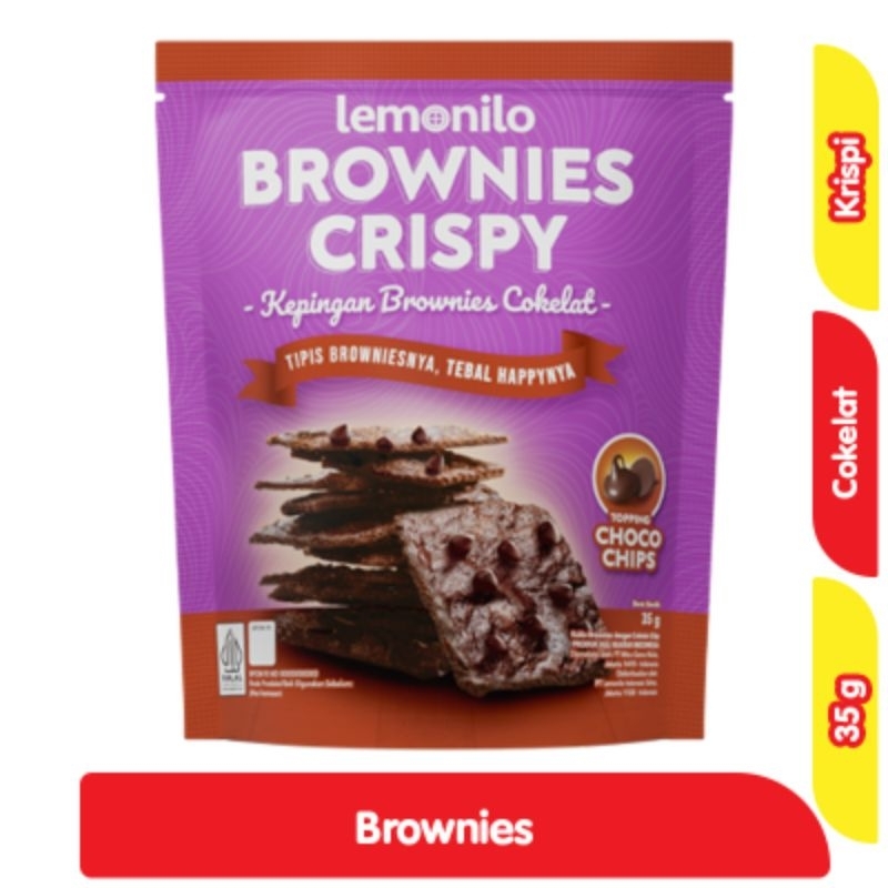 

Lemonilo Brownies Krispi Cokelat 35 g