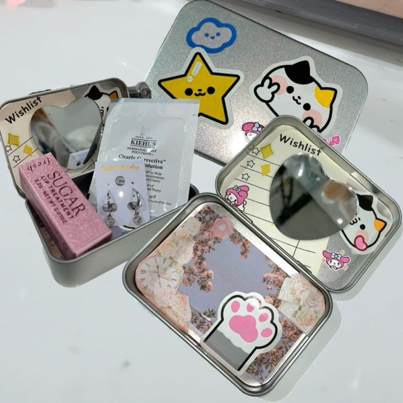 

MINI TIN CASE HAMPERS (include isi) altoids wallet tipe cutesy