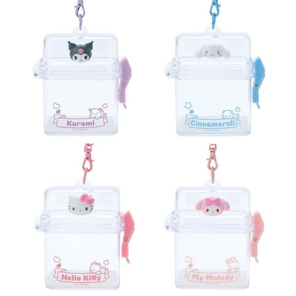 [READY STOCK] Sanrio Japan Clear Case (Pitatto Friends Mini) / Hello Kitty Kuromi My Melody Cinnamor