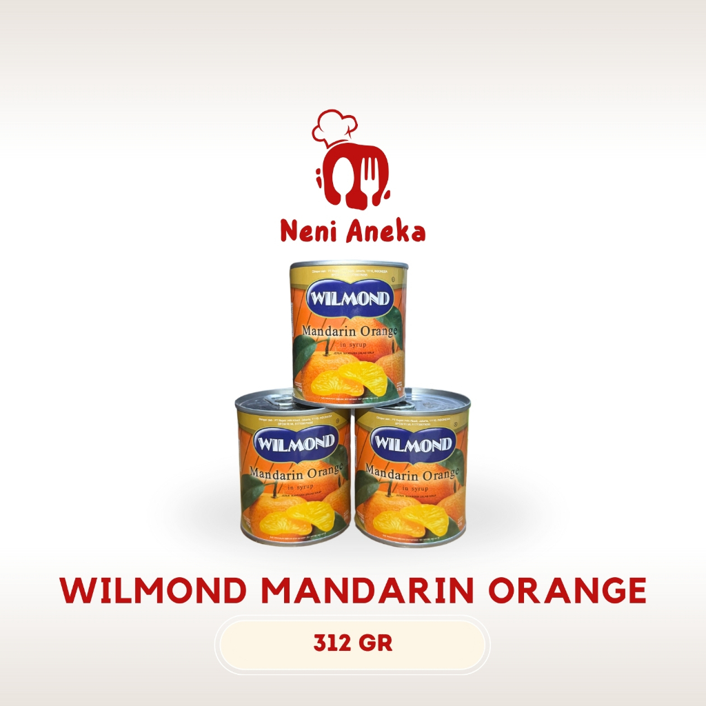 

Wilmond Mandarin Orange in Syrup / Buah Jeruk Mandarin Kaleng - 312gr