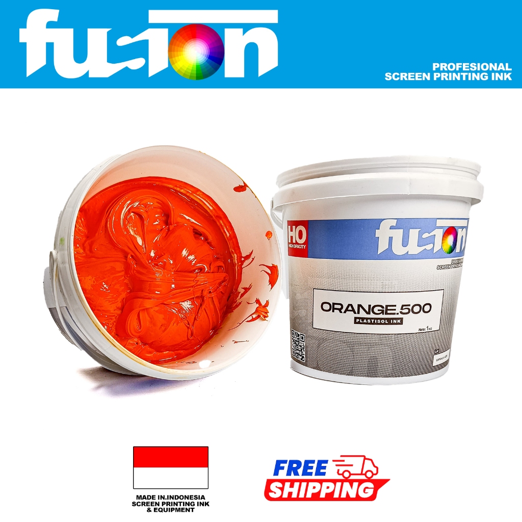 

FUSION INK ORANGE.500 PLASTISOL HO Series