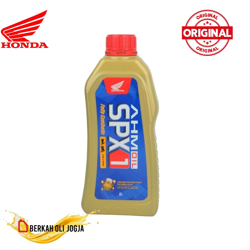 Oli Motor Honda AHM Oil SPX1 – 1 L SLMA REP 10W-30 Original