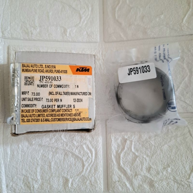 PAKING KNALPOT KTM ADVENTURE 250 390 TIPE KECIL