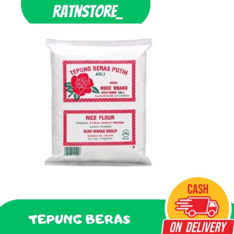 

Rose Brand Tepung Beras 500 Gr