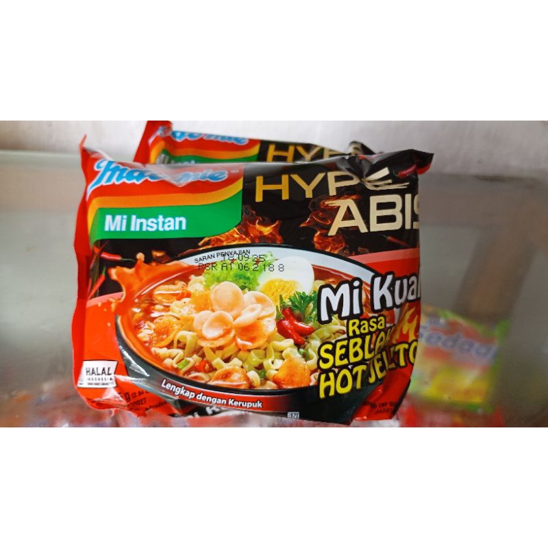 

mie indomie kuah seblak jeletot