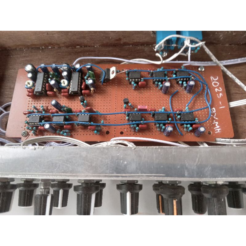 Kit audio mixer 2chanel 2master