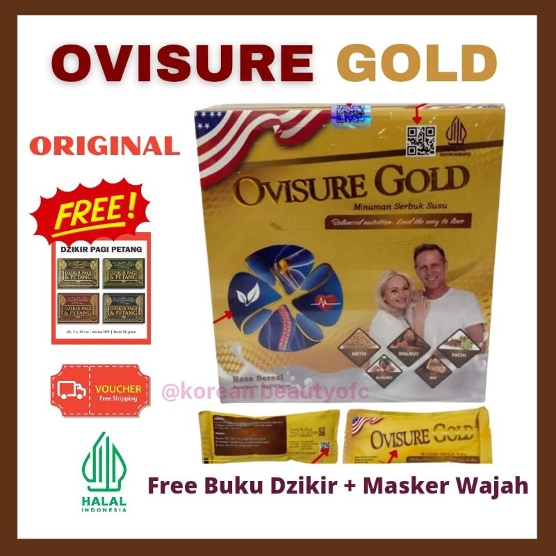 

(ORIGINAL) OVISURE GOLD MILK / SUSU TULANG / SUSU UNTUK MENGUATKAN SENDI DAN TULANG