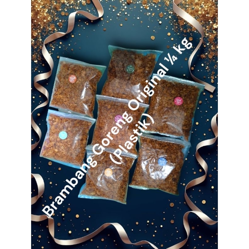 

Brambang Goreng Original ¼ kg Plastik