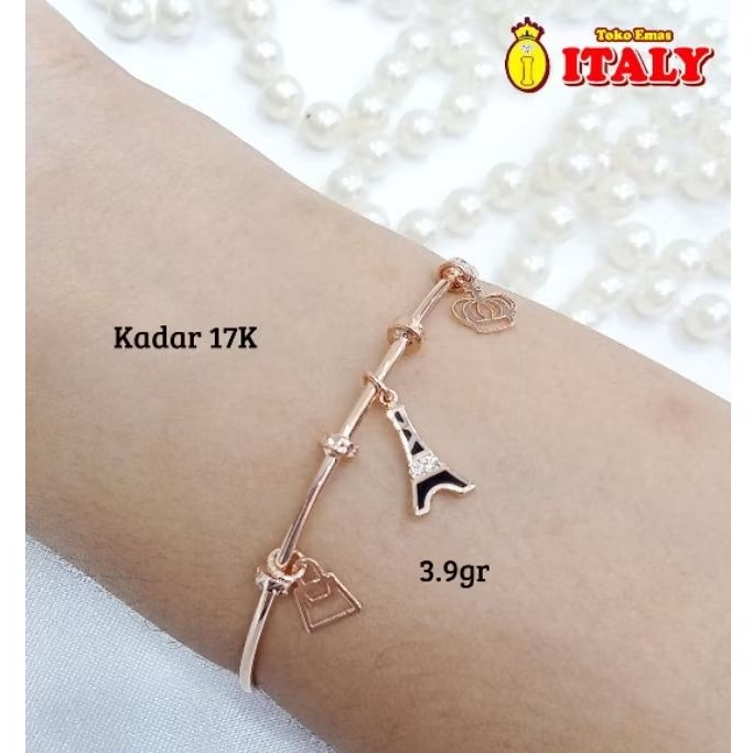 gelang emas tua variasi paris