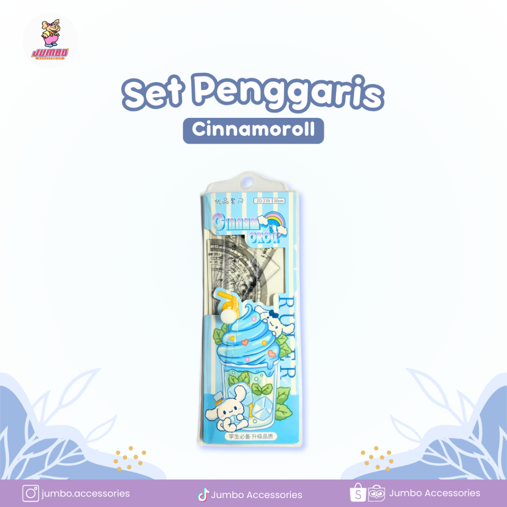 

Set Penggaris Cinamorol Jumbo Accessories