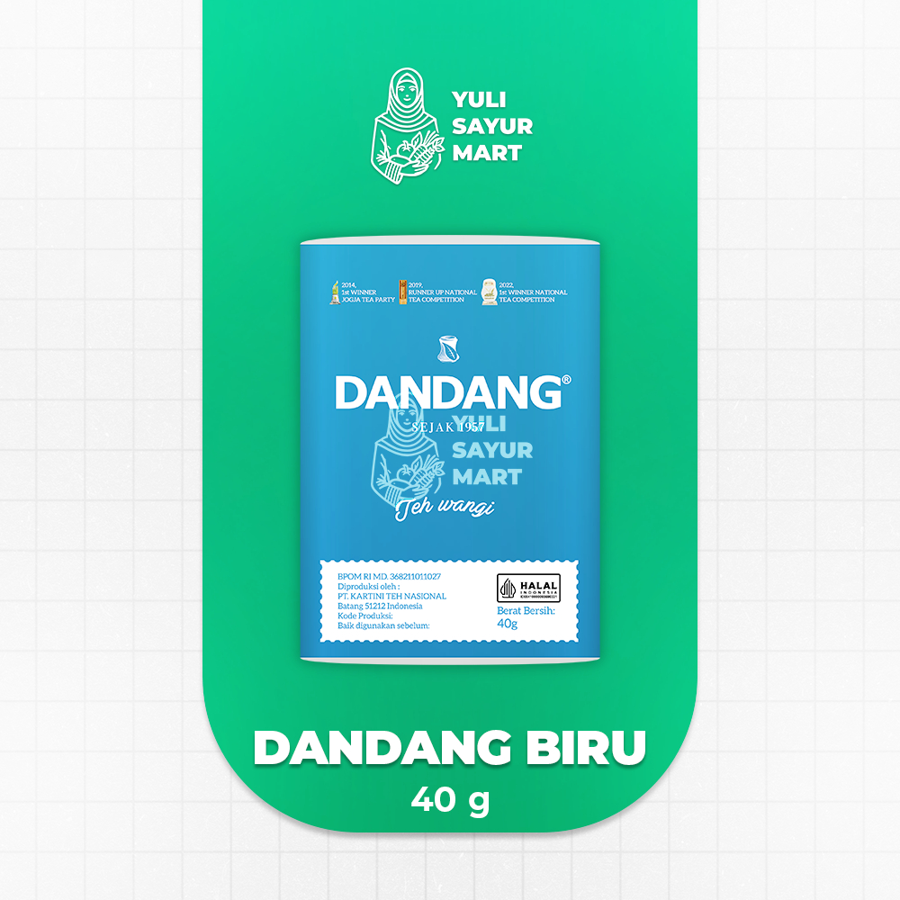 

Dandang Teh Wangi Biru 40g - Yuli Sayur Mart