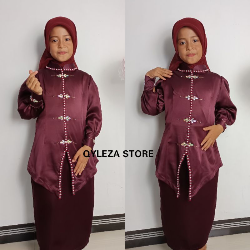 SHANUM SET BAJU KURUNG MELAYU ANAK MALAYSIA BAJU ANAK MELAYU SETELAN KURUNG MELAYU ANAK