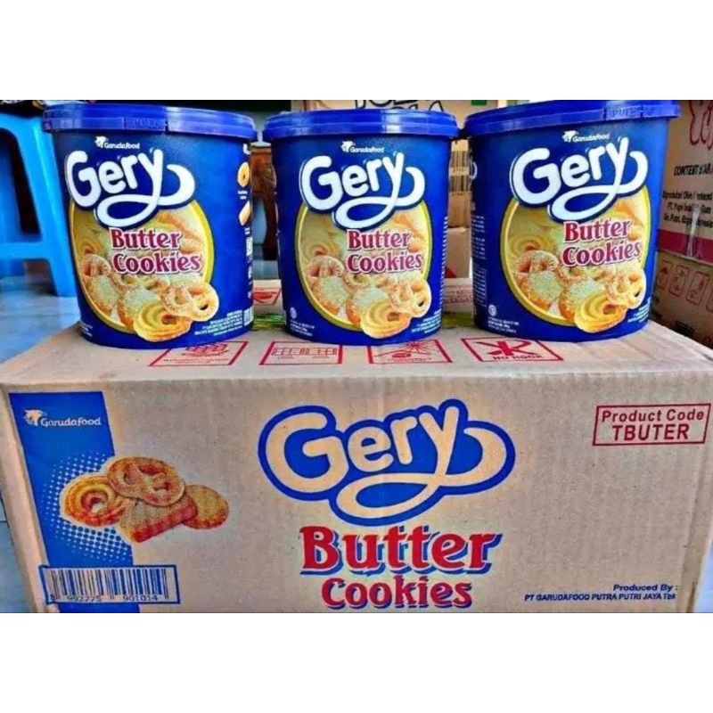 

gery butter cookies 1 karton isi 6