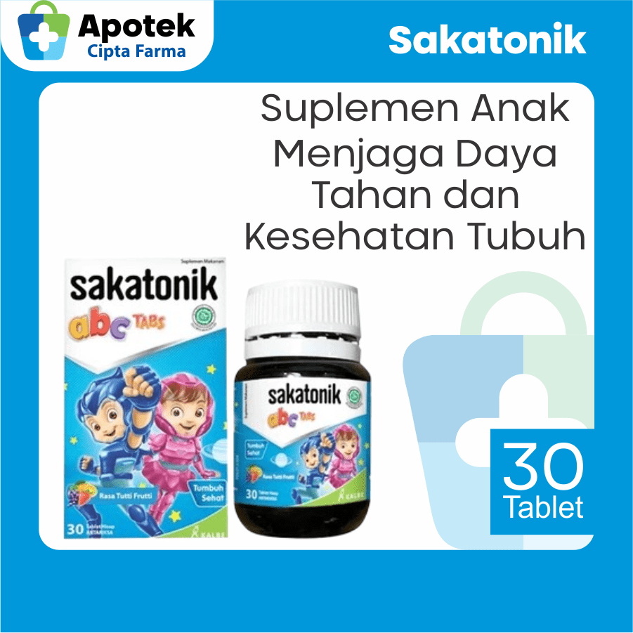 Sakatonik Abc Anak Anak Antariksa Multivitamin Anak Vitamin A Vitamin B1 Vitamin B2 Vitamin B3 Vitam