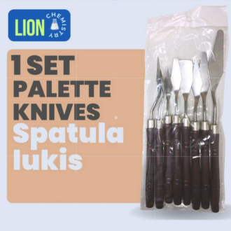 

SATU SET PALETTE KNIVES/SPATULA LUKIS/Alat menghias kue ISI 5 Pcs
