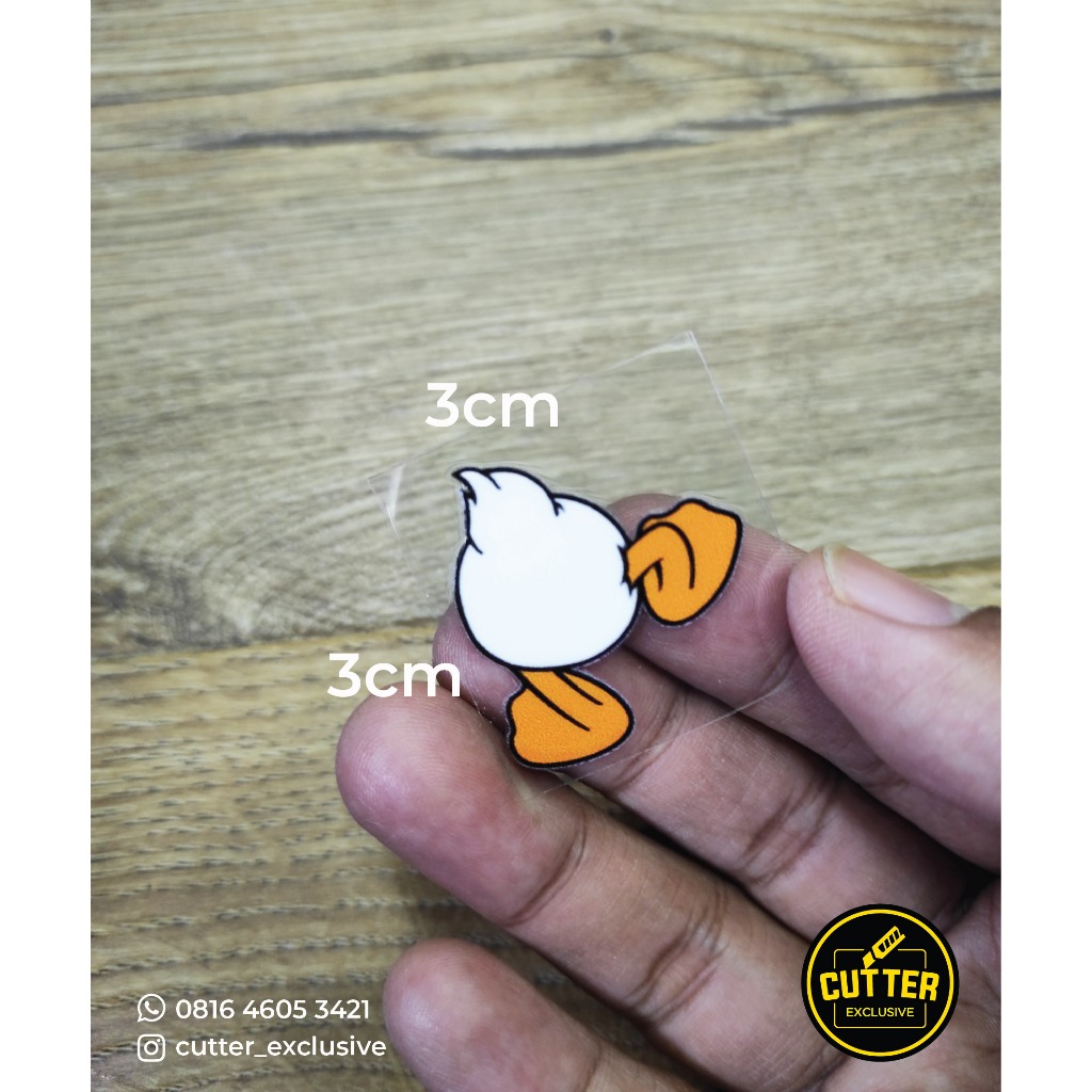 

sticker DTF permanent DONALD DUCK back