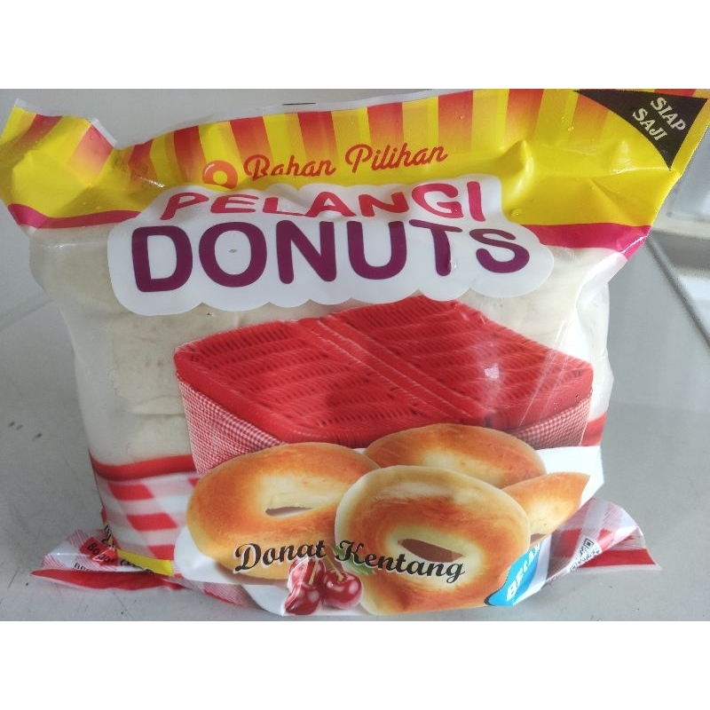 

Donat Kentang Pelangi Isi 10 Plus Gula