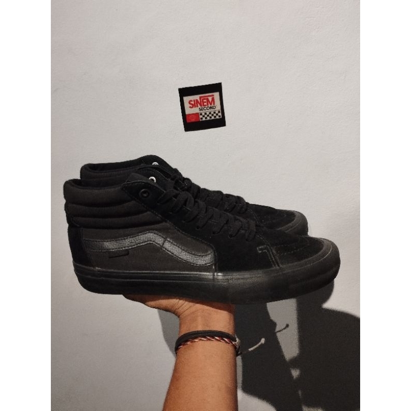 VANS SK8-HI PRO FULL BLACK