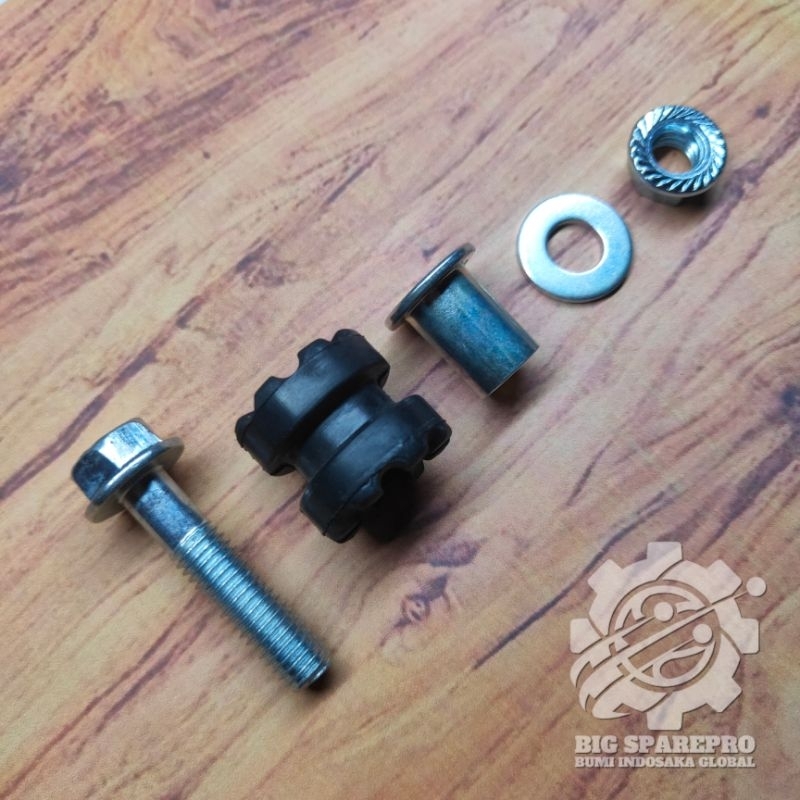 1 SET KARET BOSH DUDUKAN KNALPOT REVO KHARISMA SUPRA 125