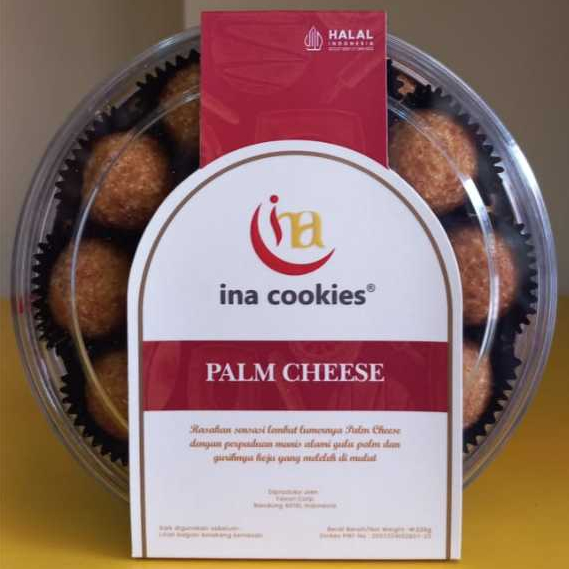 

Palm Cheese - Kue Kering Premium Toples Reguler by Ina Cookies