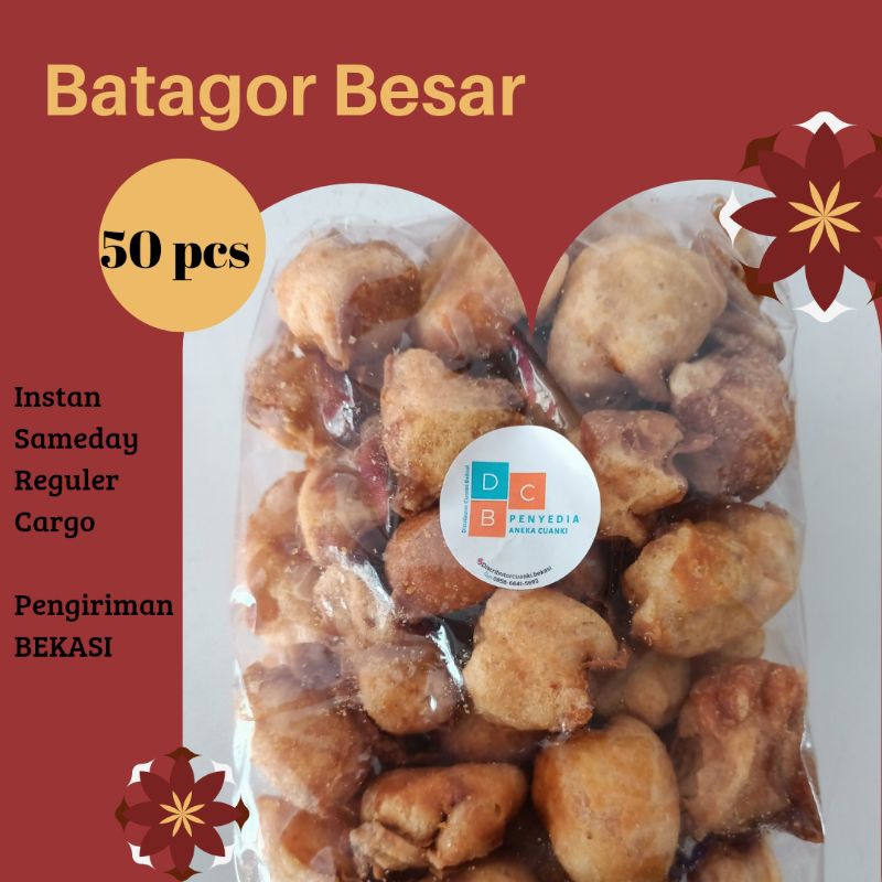 

Cuanki batagor besar 50 pcs - toping seblak baso Aci bakso cuanki - somay besar - Gurilem besar - batagor besar