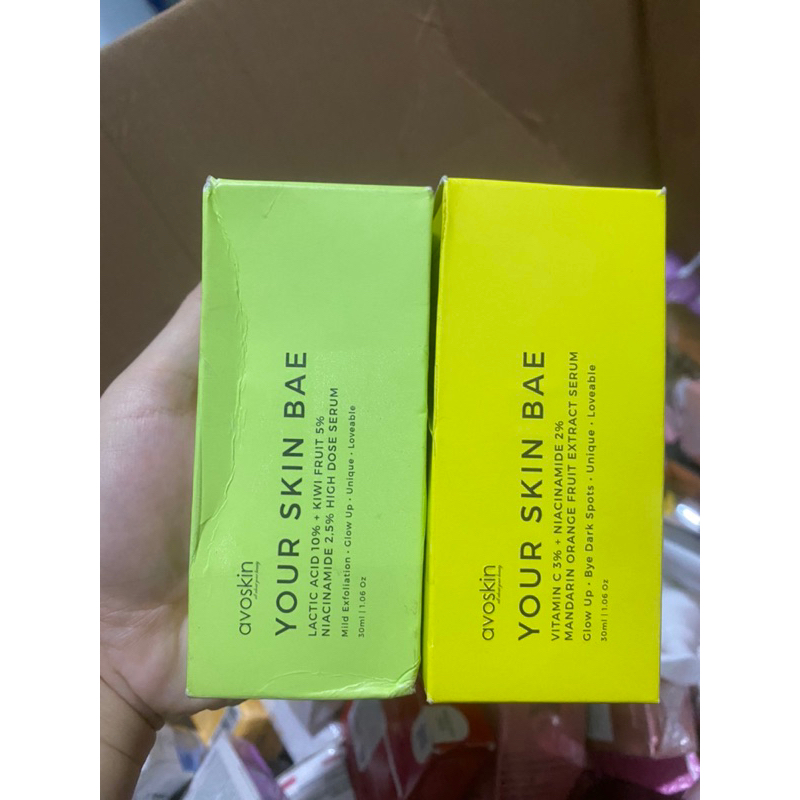 Avoskin YSB Lactic Acid dan Vit C Serum