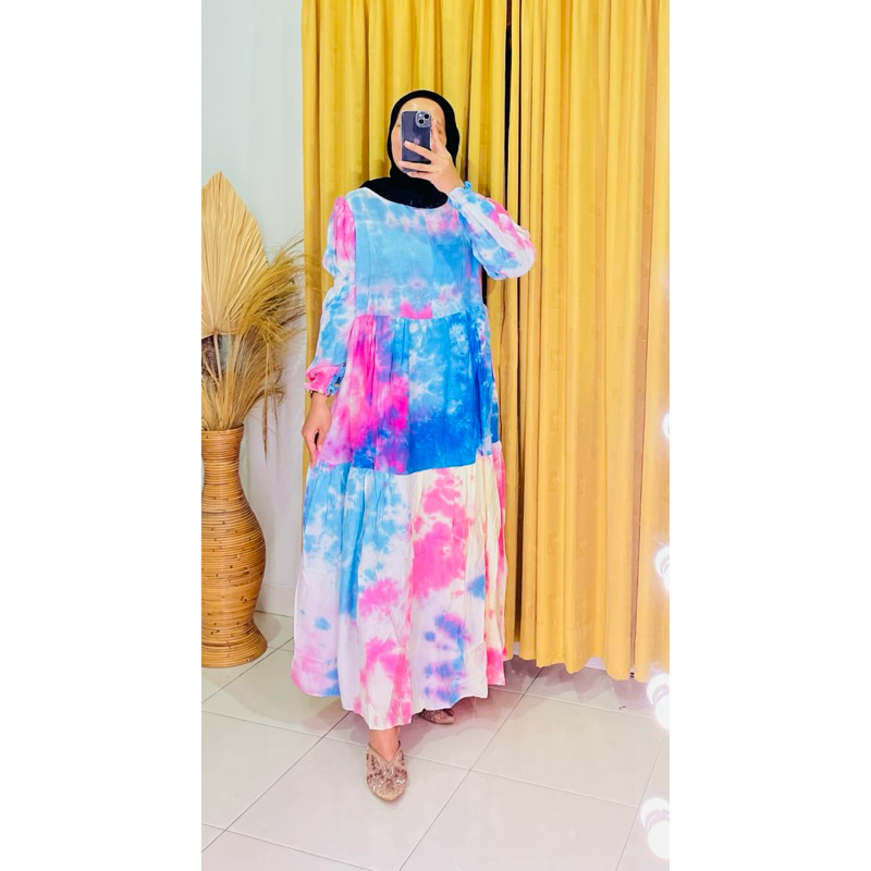 LILAC DRESS/RAYON DRESS/GAMIS RAYON