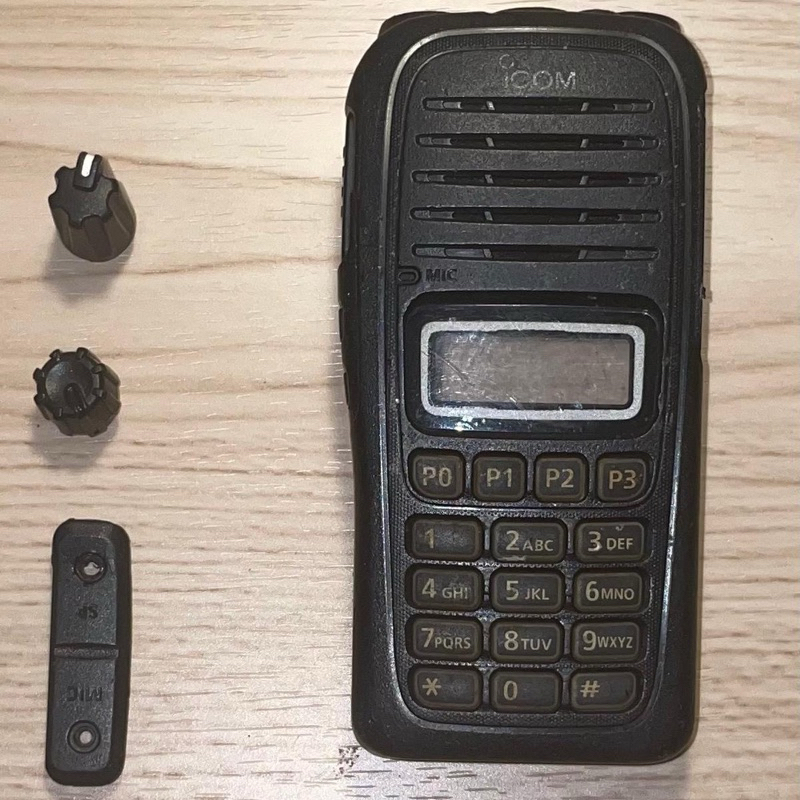 Cover depan HT Icom V88 dan knob untuk sparepart second