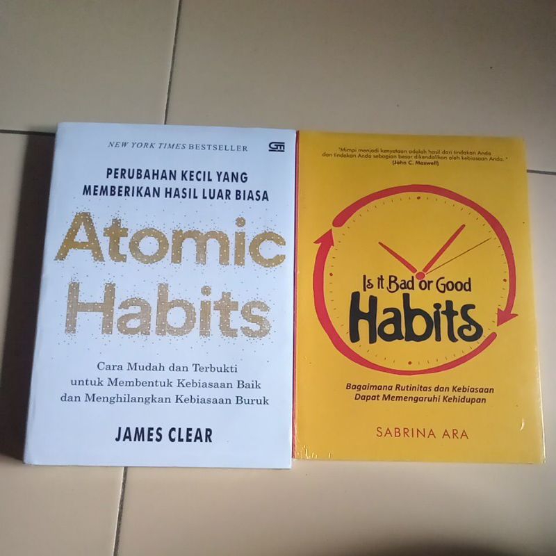 2buku Atomic Habit & is it bad good habit