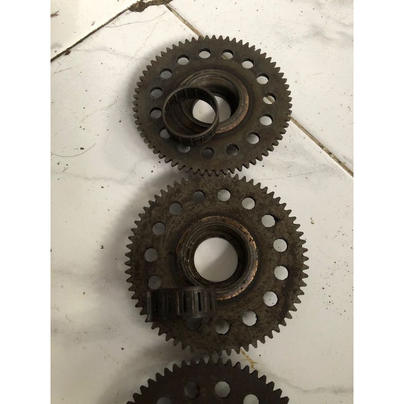 Gigi penghantar stater starter besar set roces original copotan fizr f1zr fiz r f1z r