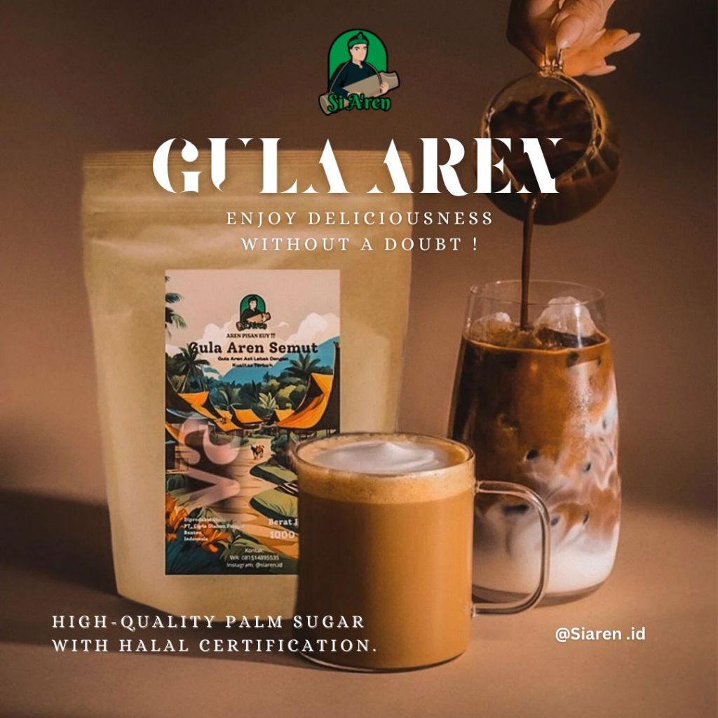 

Gula Aren Semut Asli - Gula Aren Asli Lebak - Organic Palm Sugar - Siaren