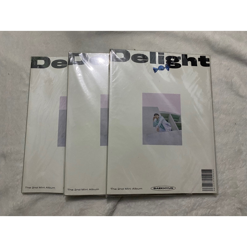 EXO BAEKHYUN DELIGHT ALBUM SEALED NEW MINT VER