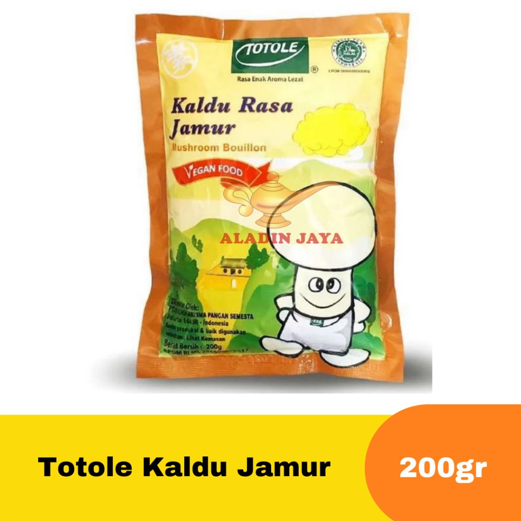 

Totole Kaldu Jamur 200gr Aneka Khas Minang