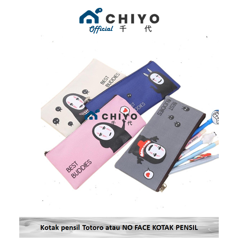 

CHIYO Living - Kotak pensil Totoro atau NO FACE KOTAK PENSIL ANAK MURAH