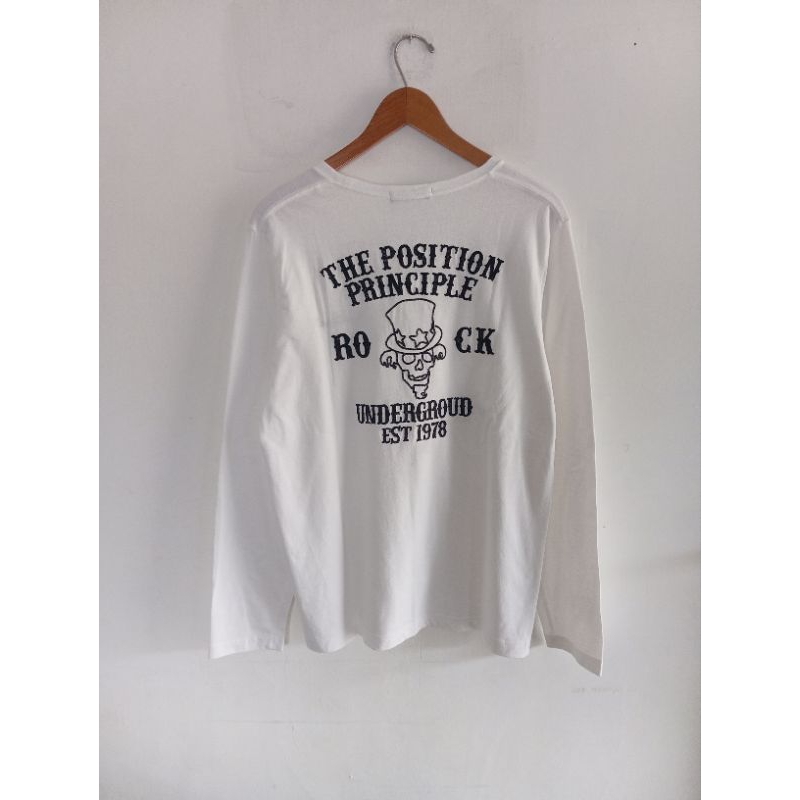 kaos lengan panjang Crazy Devil Y2K Japanesse