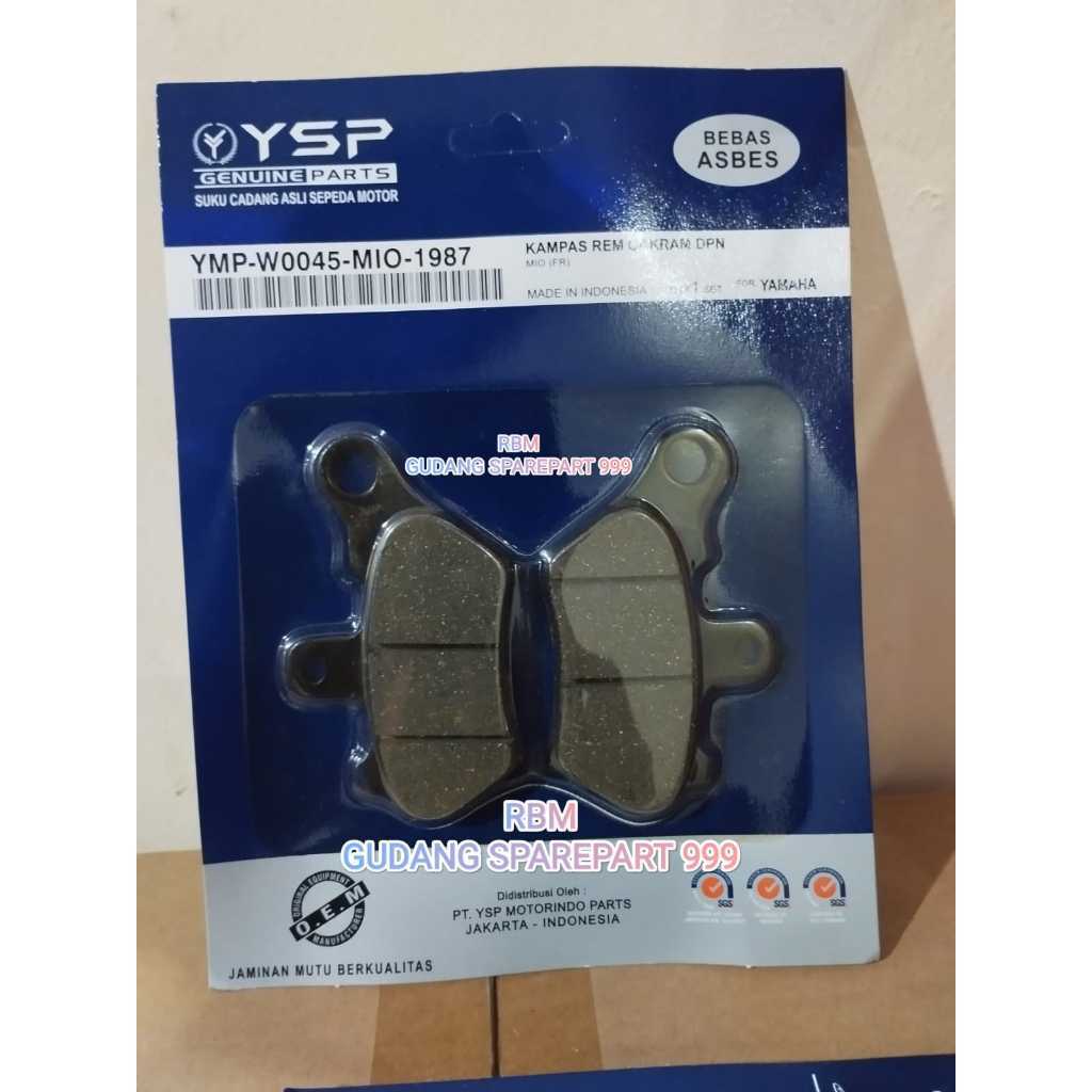 DISPAD DEPAN MIO ORIGINAL FCC PRESS (MIO)