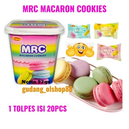 

[GOS] MRC macaron cookies 1 toples isi 20 pcs