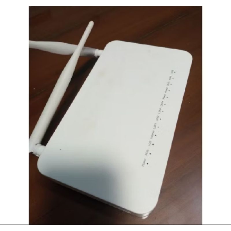Modem Router wifi GPON ONT ZTE F609 V3 port hijau