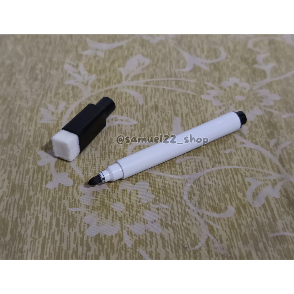 

Spidol Whiteboard Marker Anak Wipe & Clean Tinta Hitam