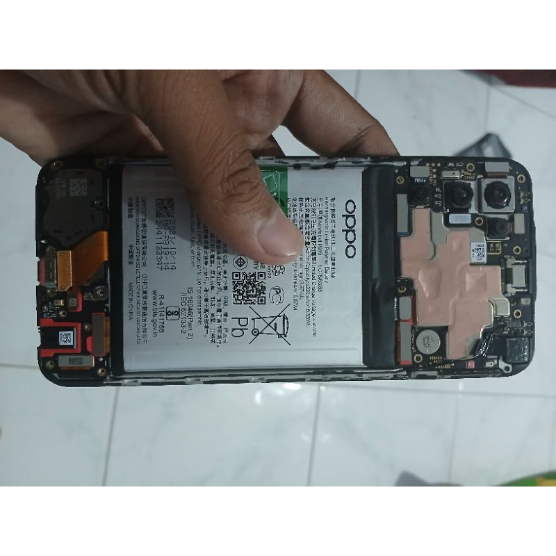 lcd ori copotan reno 6 4g