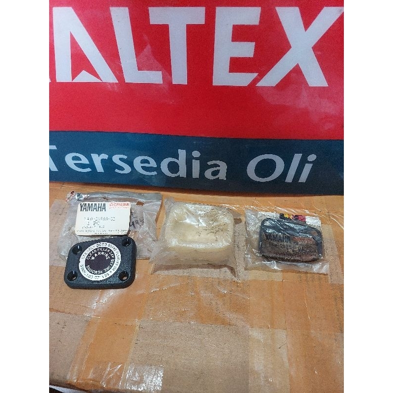Tutup Cover Wadah Minyak Master Rem Yamaha RX100 RX125 Twin Original