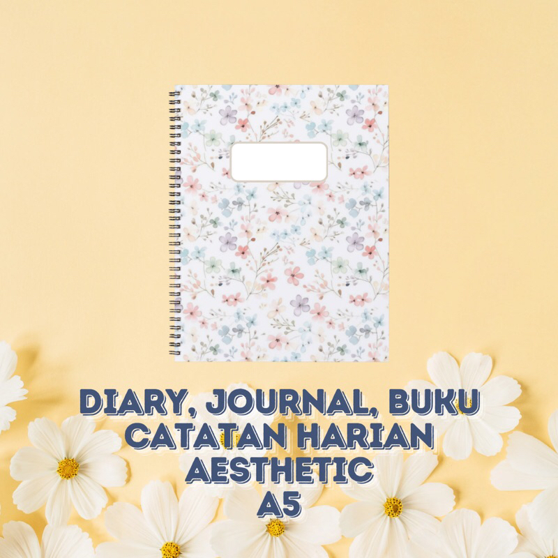 

Notebook Buku Catatan Harian Aesthetic Ukuran A5 – Cocok untuk Journaling & Catatan Pribadi Pelajar