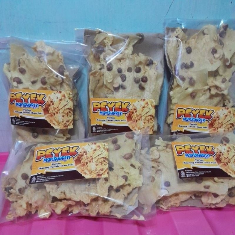 

PEYEK KACANG DAN IKAN TERI 45g khas kediri