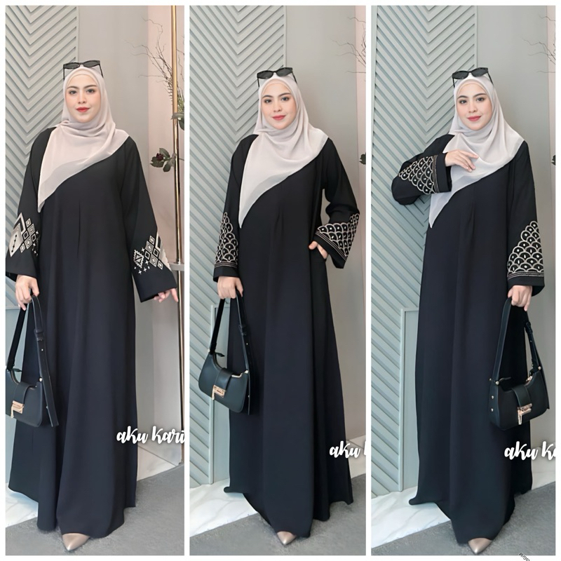 Aku karissa Yunita,  Arafah dress -Gamis Yunita dress