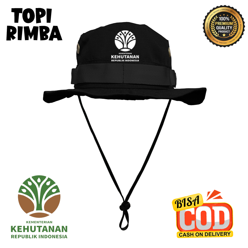 Topi gunung topi rimba Kementrian kehutanan viralclothing