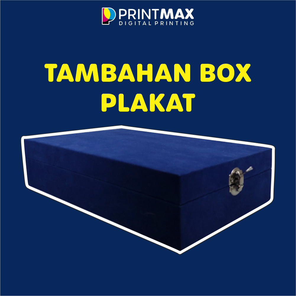 Tambahan Box Plakat / Box Plakat Bludru / Box Plakat Custom