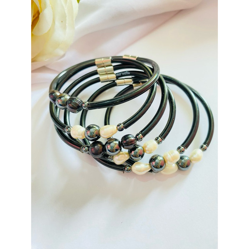 Gelang magnet | gelang pandora | mutiara asli lombok